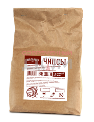 Чипсы МАГАРЫЧ Вишня 300гр, слабый обжиг